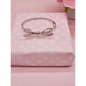 2bKate Spade Silver Bow Bangle Bracelets